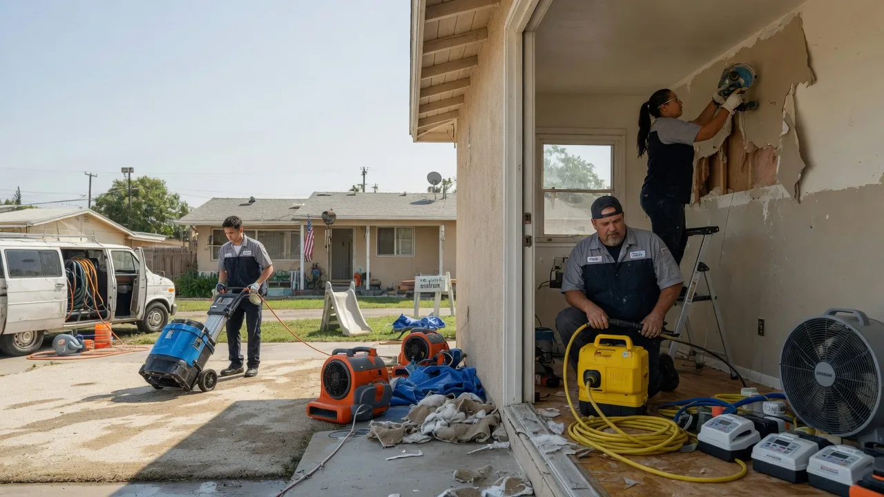 Water Damage Restoration in Santee, CA near me